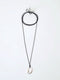 Rope Drop Pendant Necklace