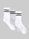 3 Pack FCUK Sports Stripe Socks