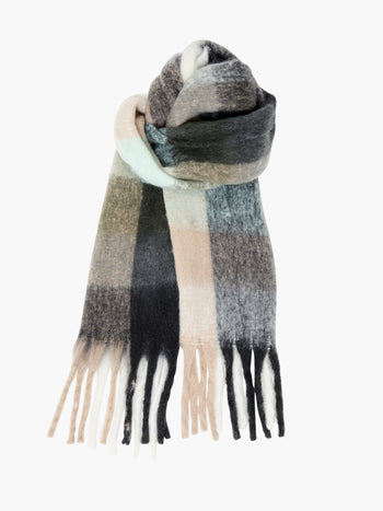 Supersoft Check Scarf