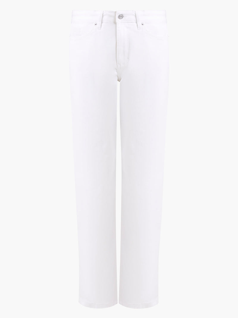 Denim Stretch Wide Leg Jeans 34 Inch