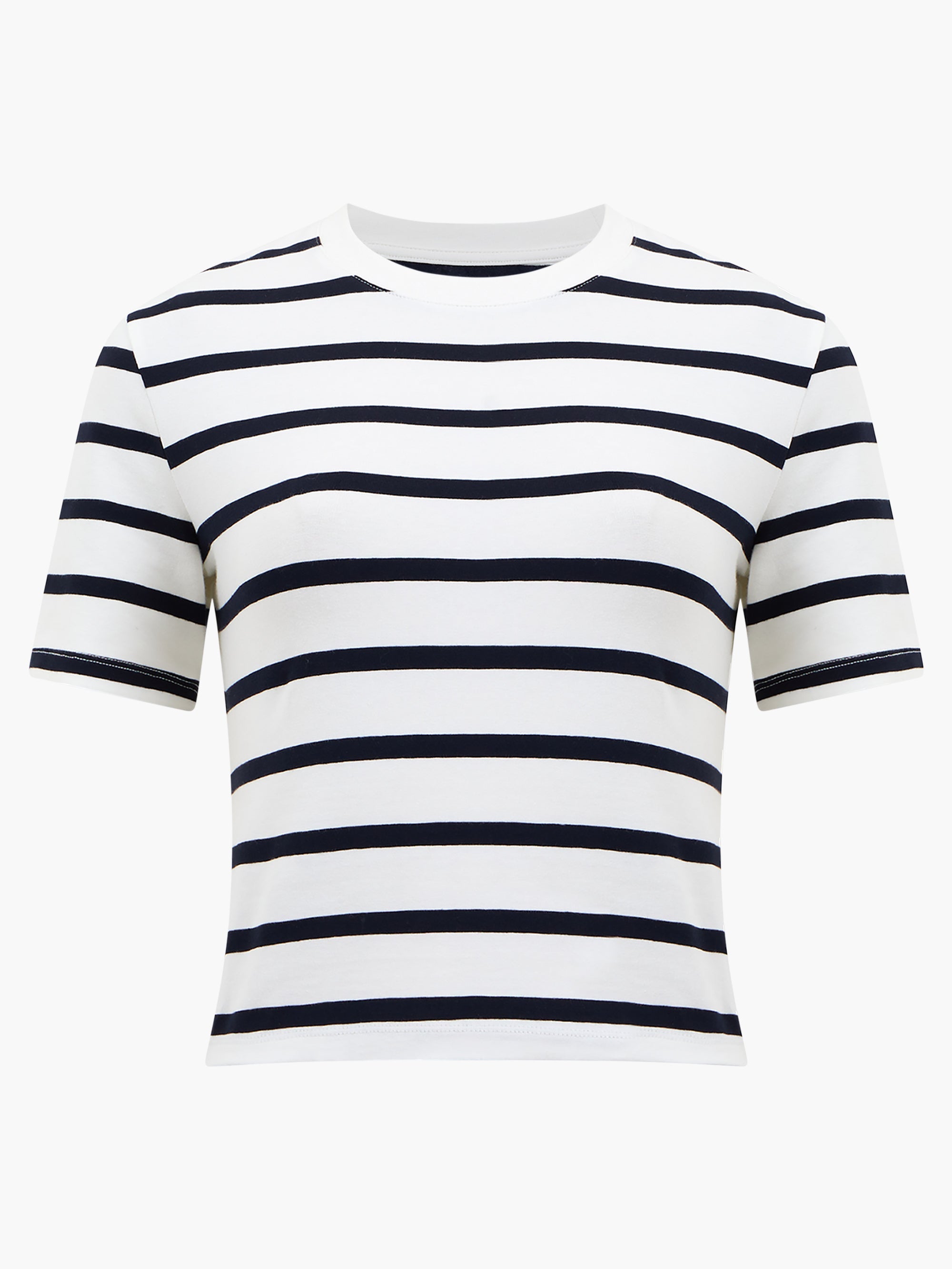 Rallie Stripe Crew Neck Top