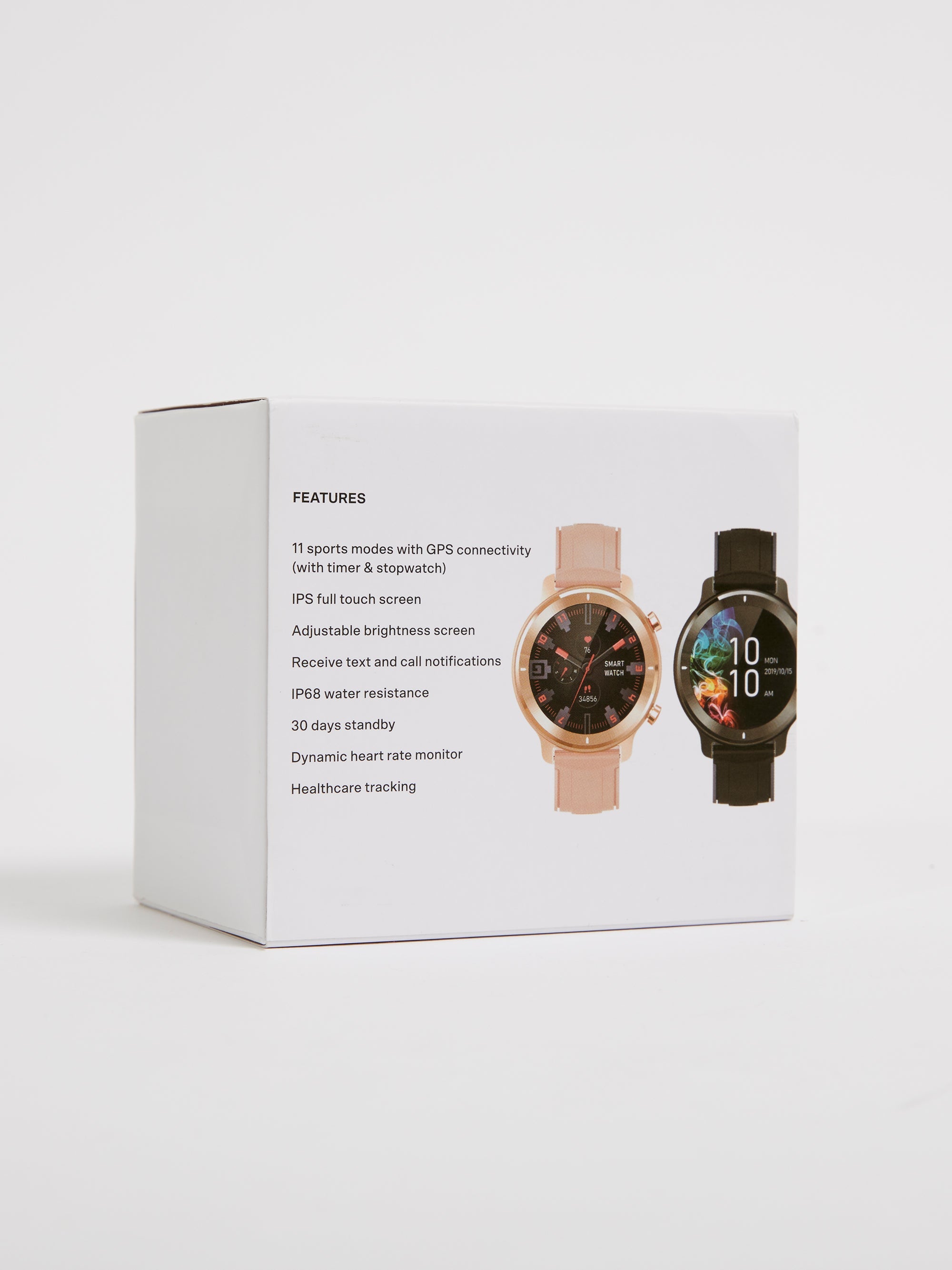 Unisex Pink Silicone Strap Watch