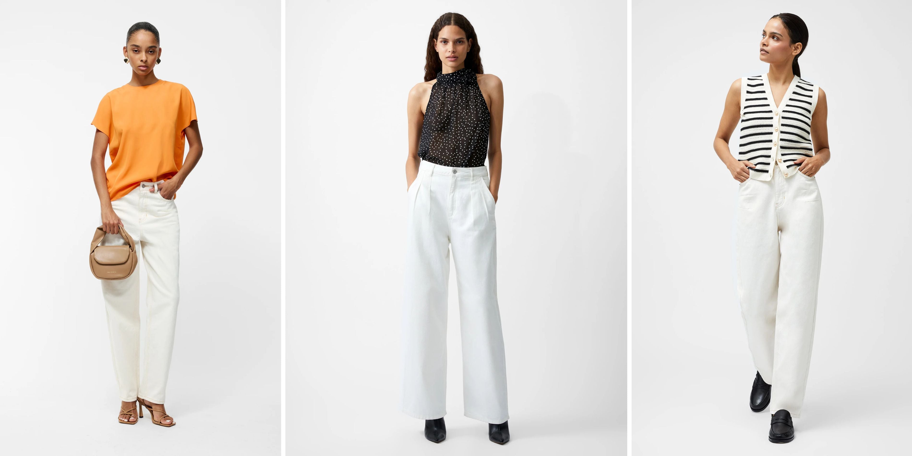How To: Style White Jeans