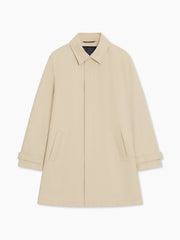 Collared Stone Mac Coat