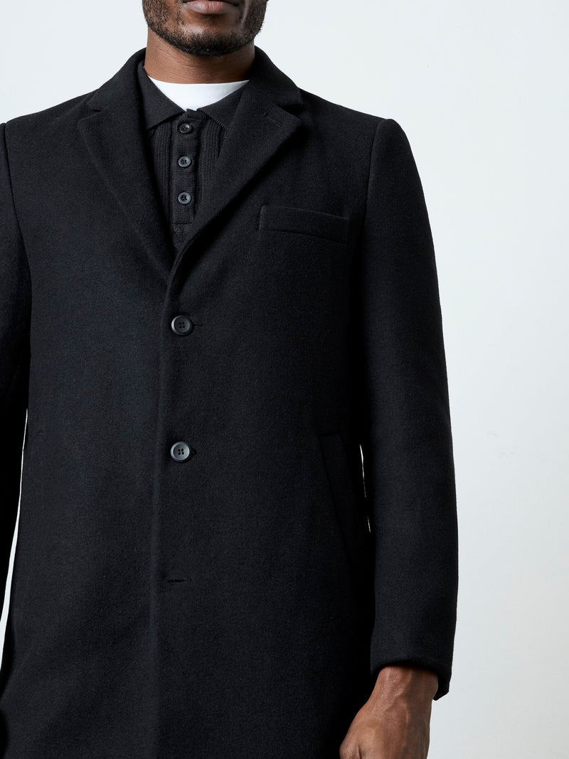 Single Breasted Overcoat