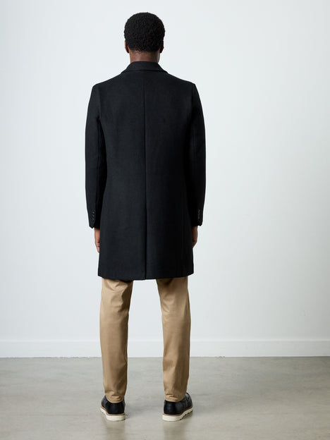 Single Breasted Overcoat