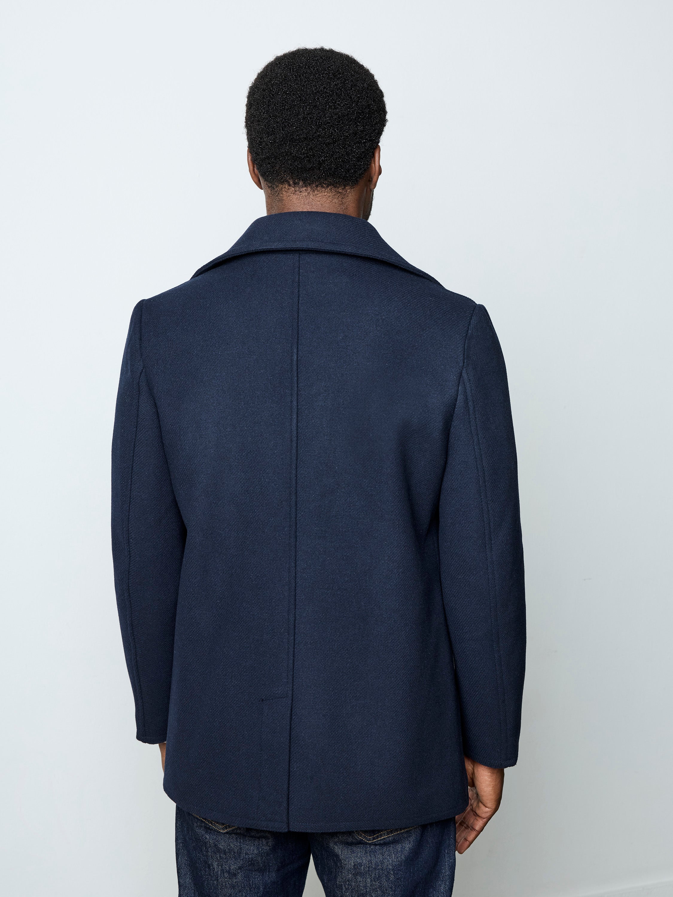 Wool Blend Peacoat