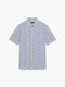 Linen Leaf Short Sleeve Shirt