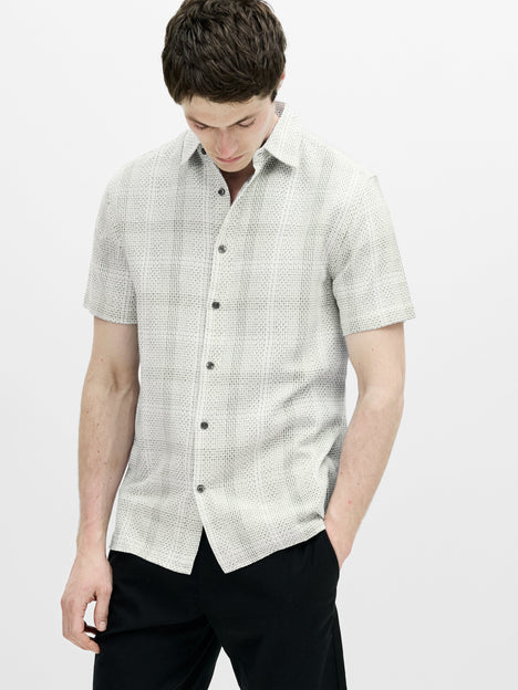 Barrow Dobby Short Sleeve Shirt