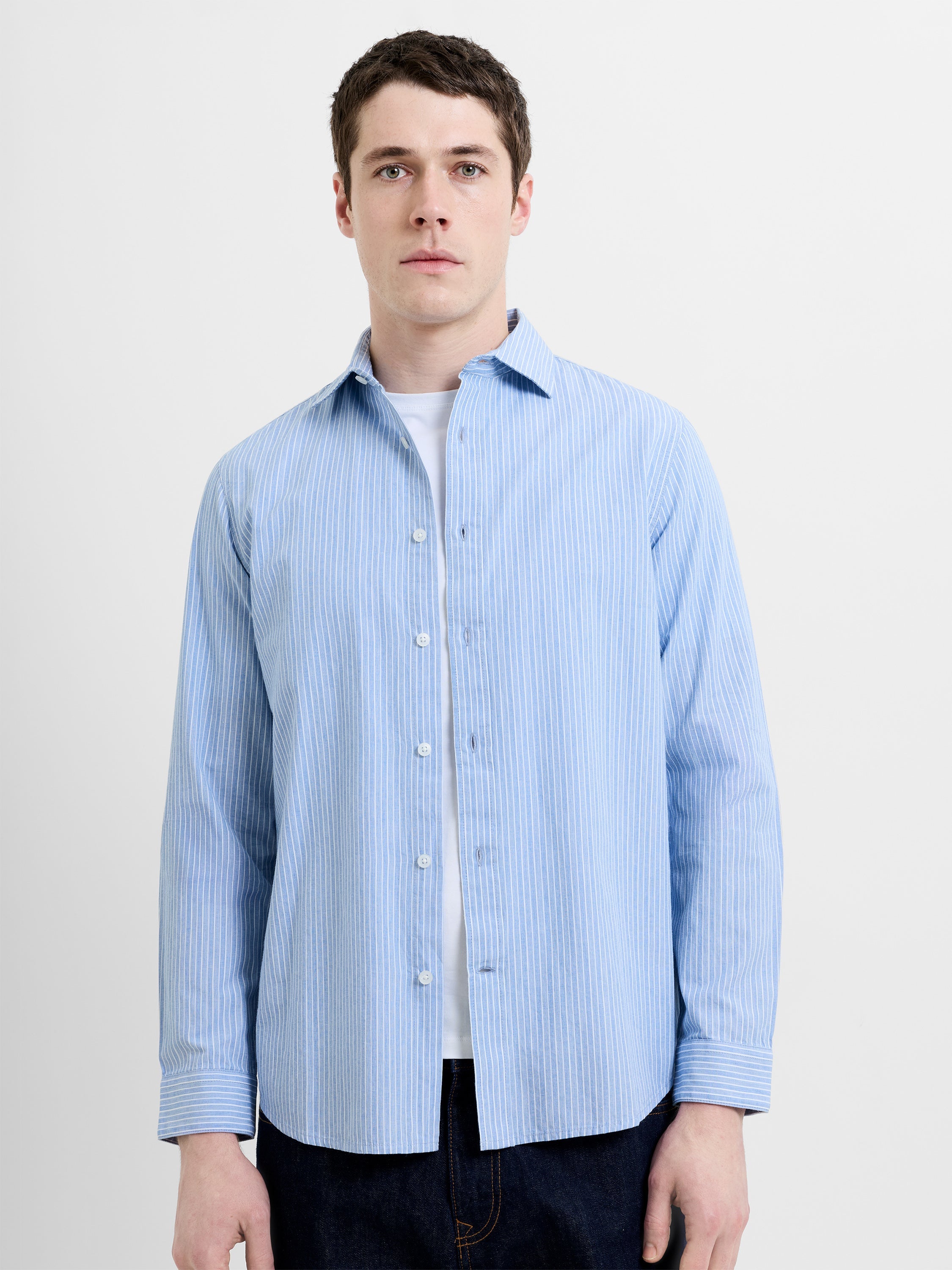 Long Sleeve Striped Shirt