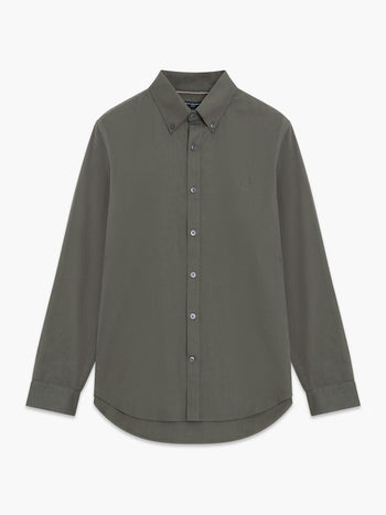 Long Sleeve Twill Oxford Shirt