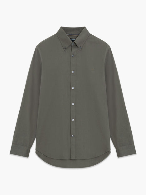 Long Sleeve Twill Oxford Shirt