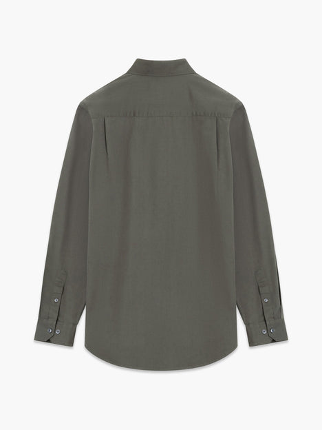 Long Sleeve Twill Oxford Shirt
