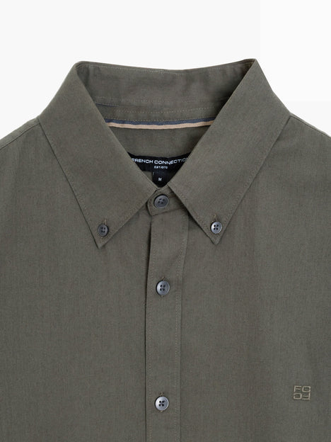 Long Sleeve Twill Oxford Shirt