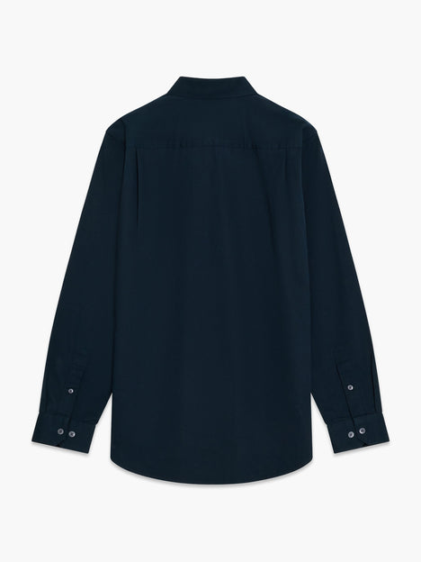 Long Sleeve Twill Oxford Shirt
