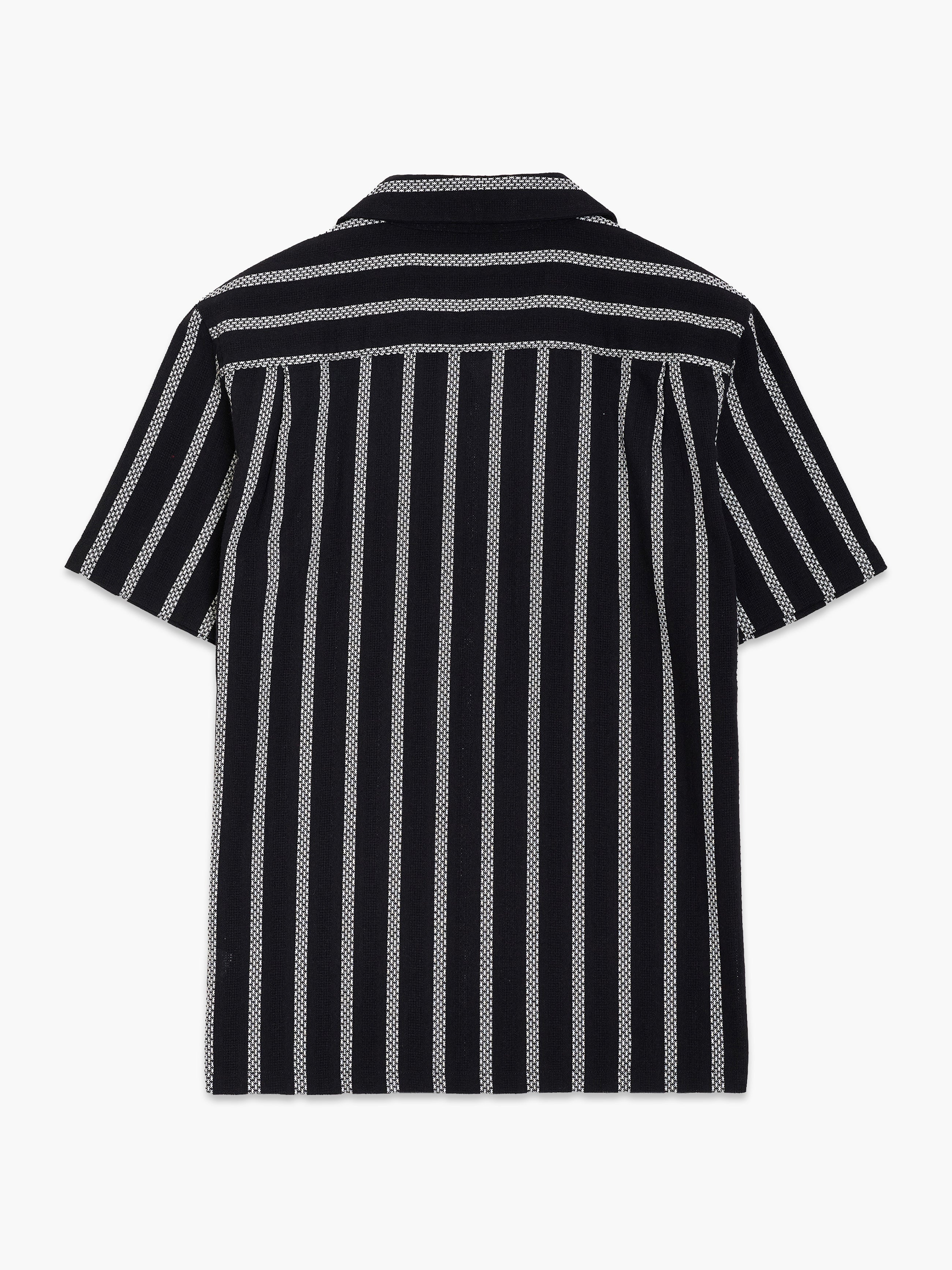 Short Sleeve Ant Stripe Combo Holiday Shirt