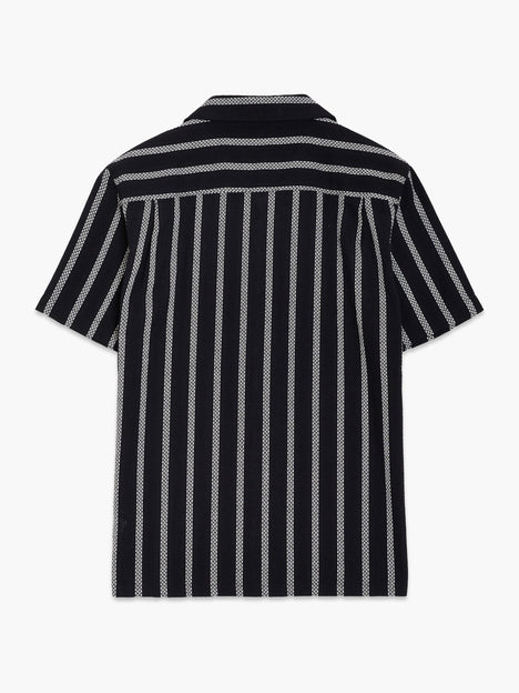 Short Sleeve Ant Stripe Combo Holiday Shirt