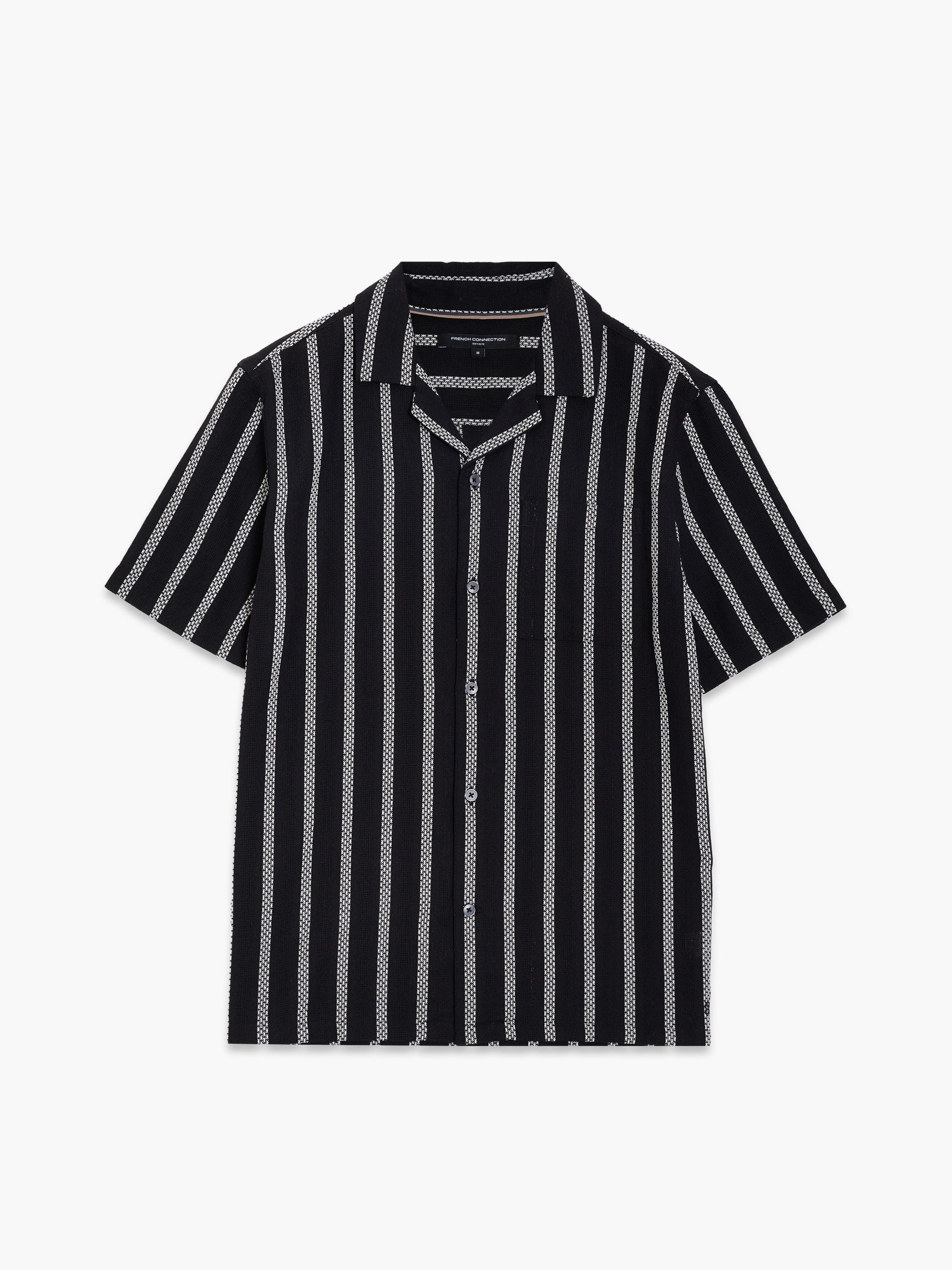 Short Sleeve Ant Stripe Combo Holiday Shirt