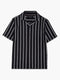 Short Sleeve Ant Stripe Combo Holiday Shirt