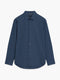Long Sleeve Basket Weave Two Tone Tweed Shirt