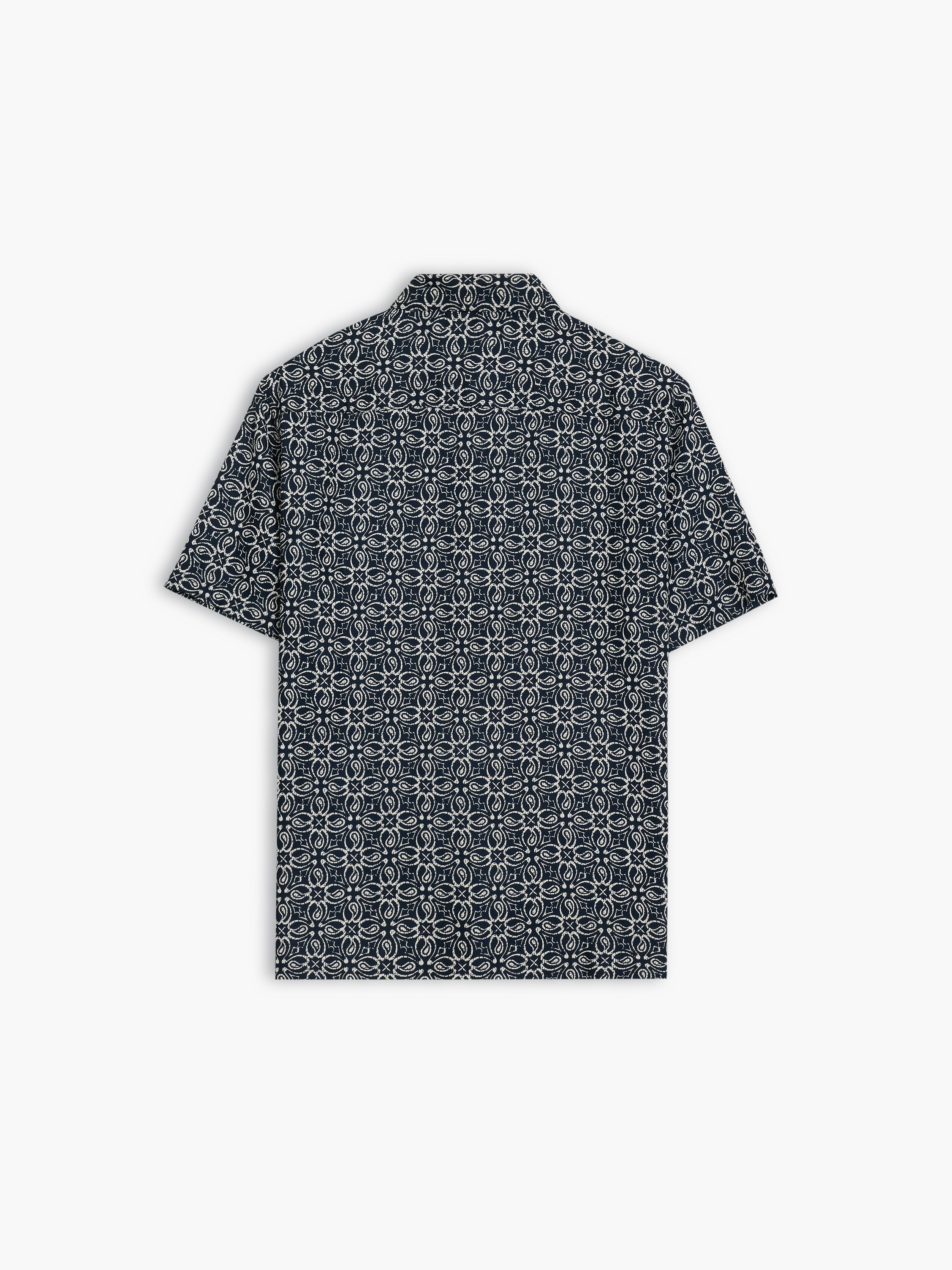 Short Sleeve Floral Print Shirt