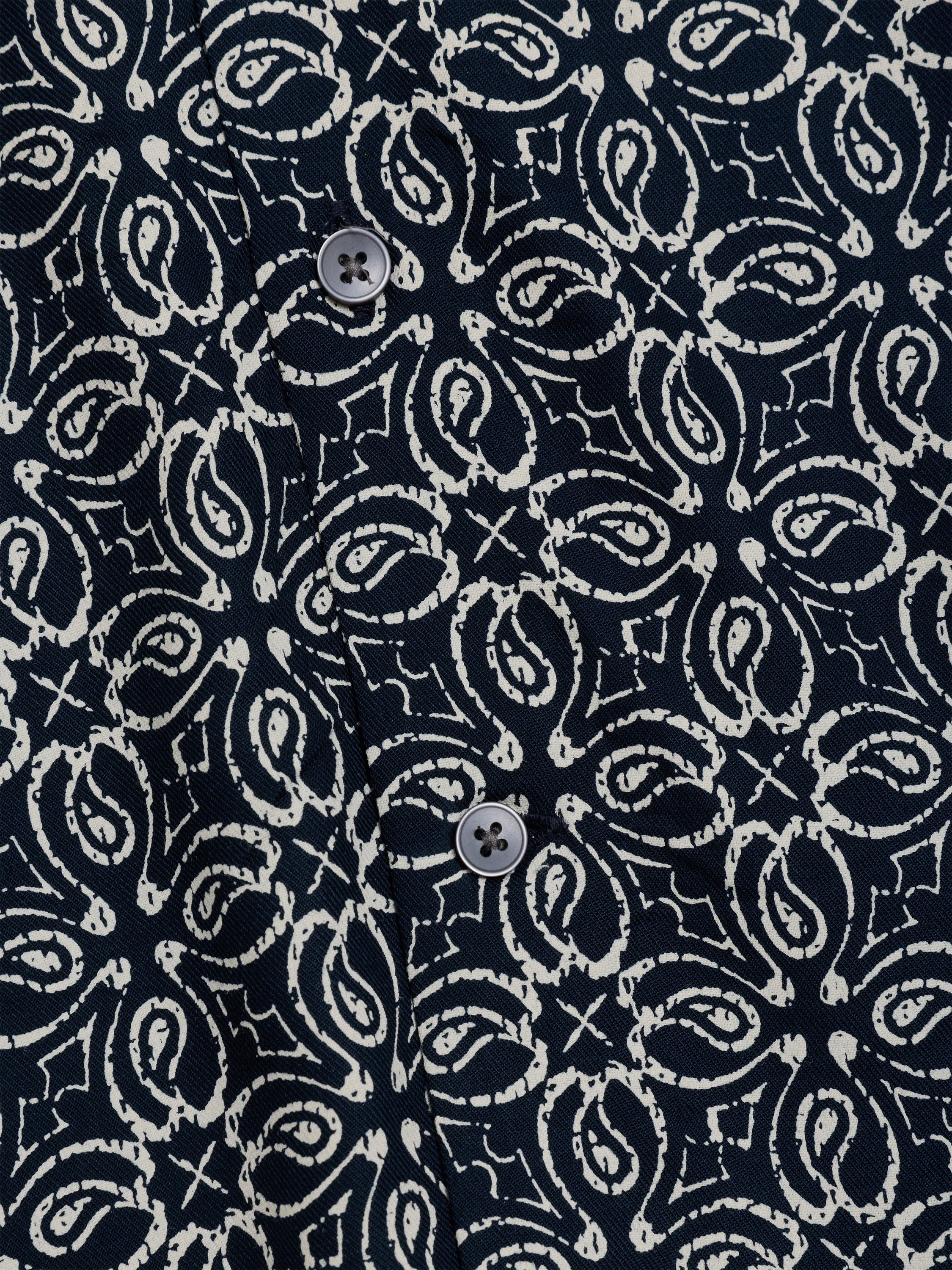 Short Sleeve Floral Print Shirt