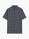 Short Sleeve Floral Print Shirt
