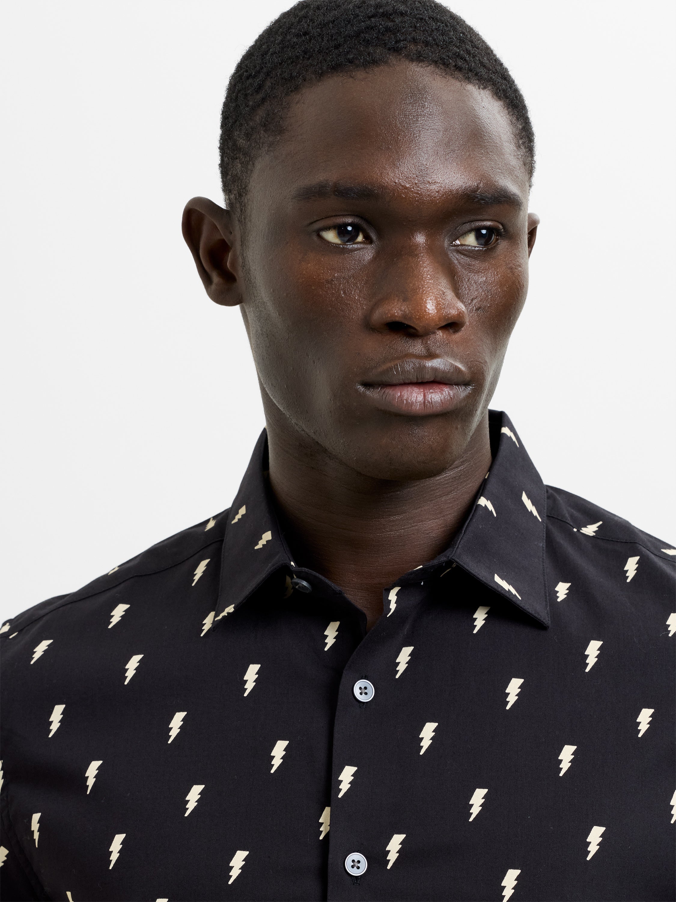 Short Sleeve Lightning Bolt Shirt