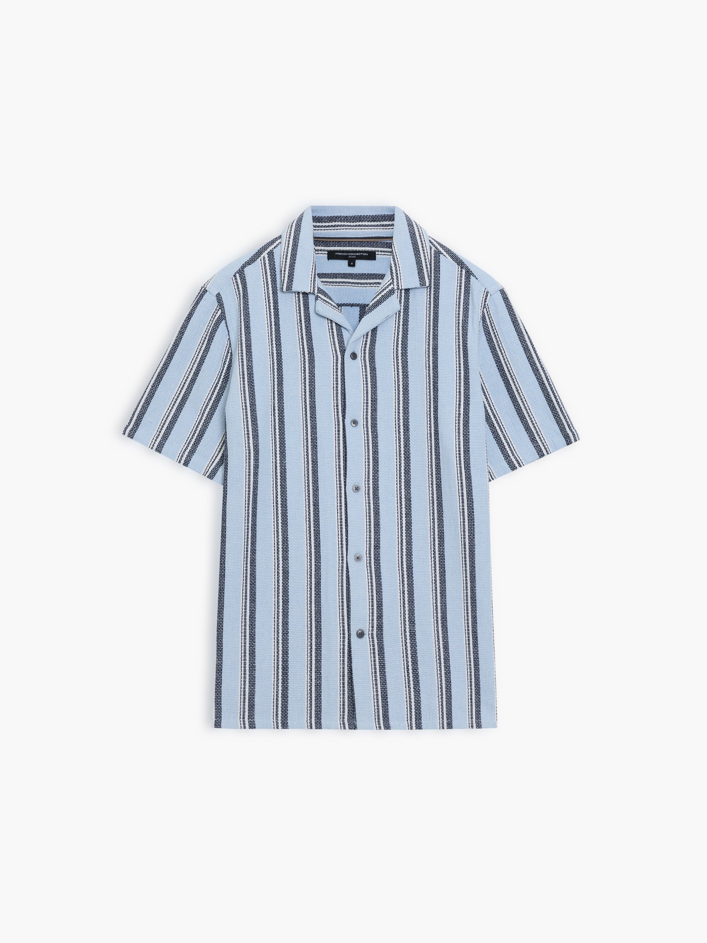 Short Sleeve Striped Picnic Shirt