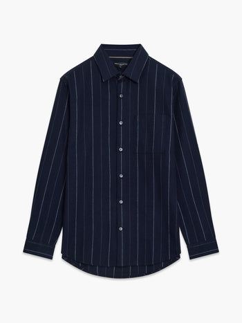 Long Sleeve Regular Fit Striped Shirt