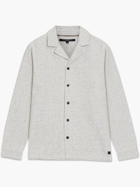 Long Sleeve Two Thread Dobby Shacket