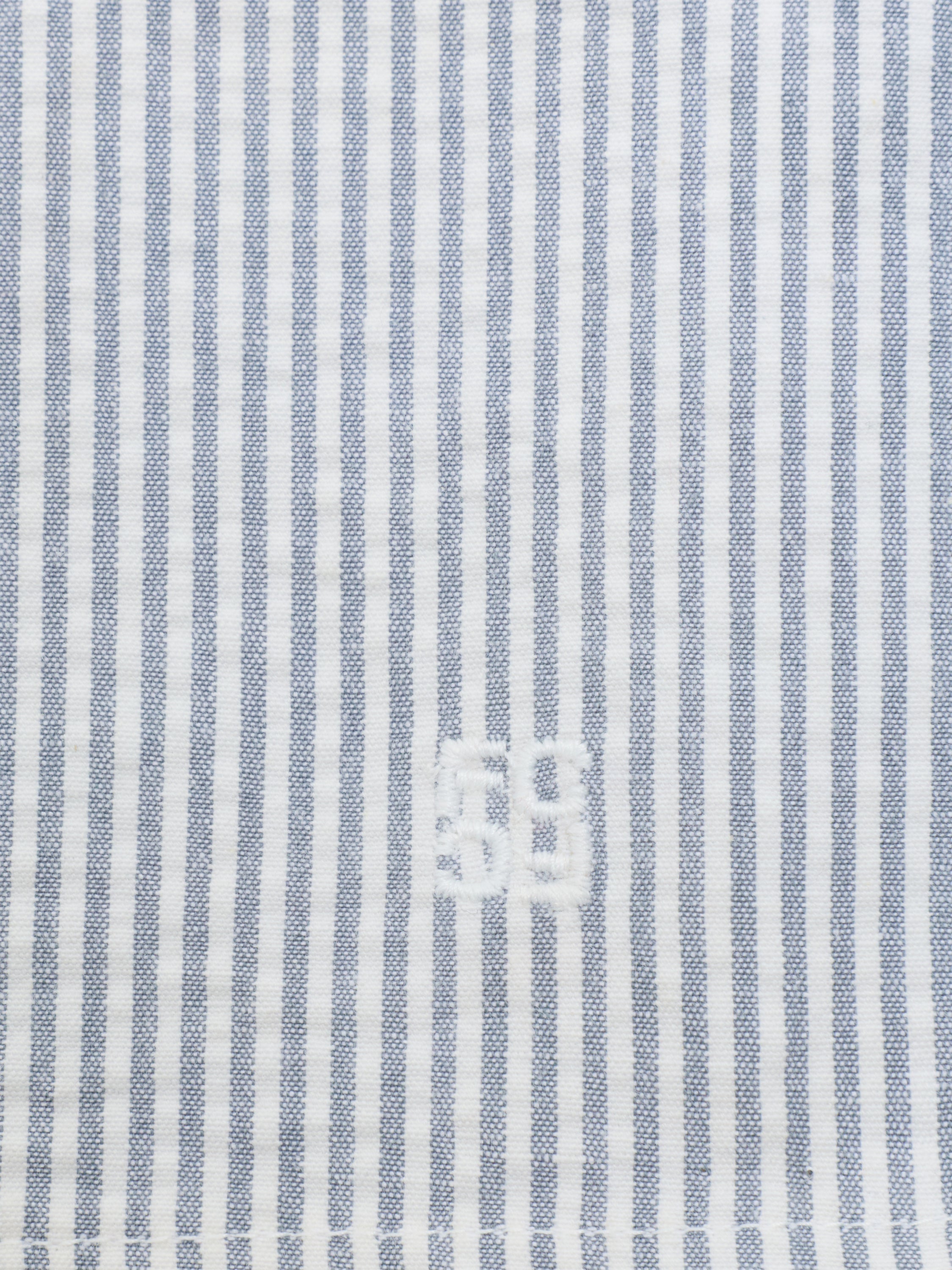 Short Sleeve Seersucker Striped Holiday Shirt