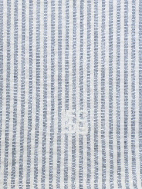 Short Sleeve Seersucker Striped Holiday Shirt