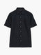 Linen Blend Short Sleeve Shirt