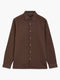 Linen Blend Long Sleeve Shirt