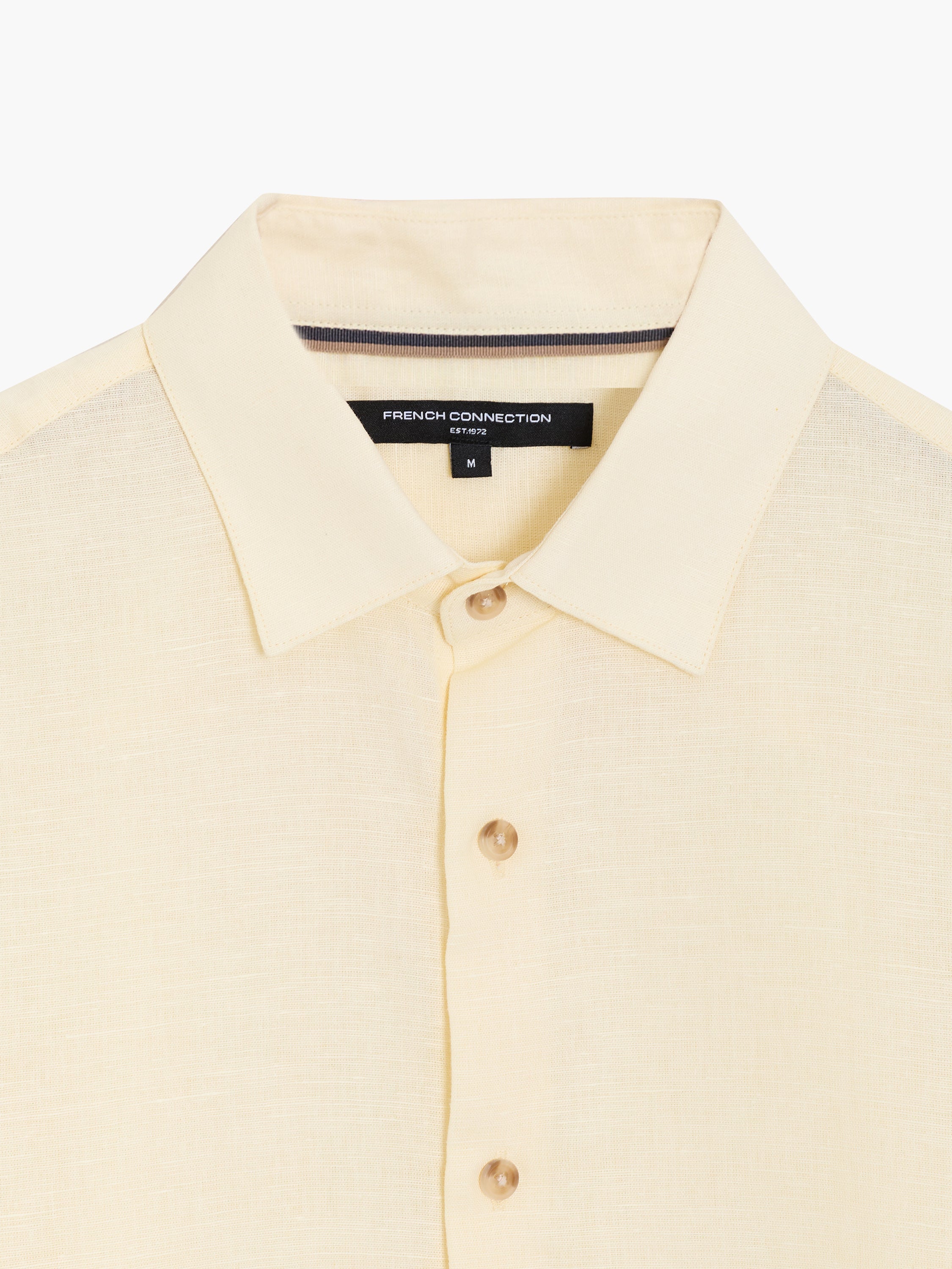 Linen Blend Long Sleeve Shirt