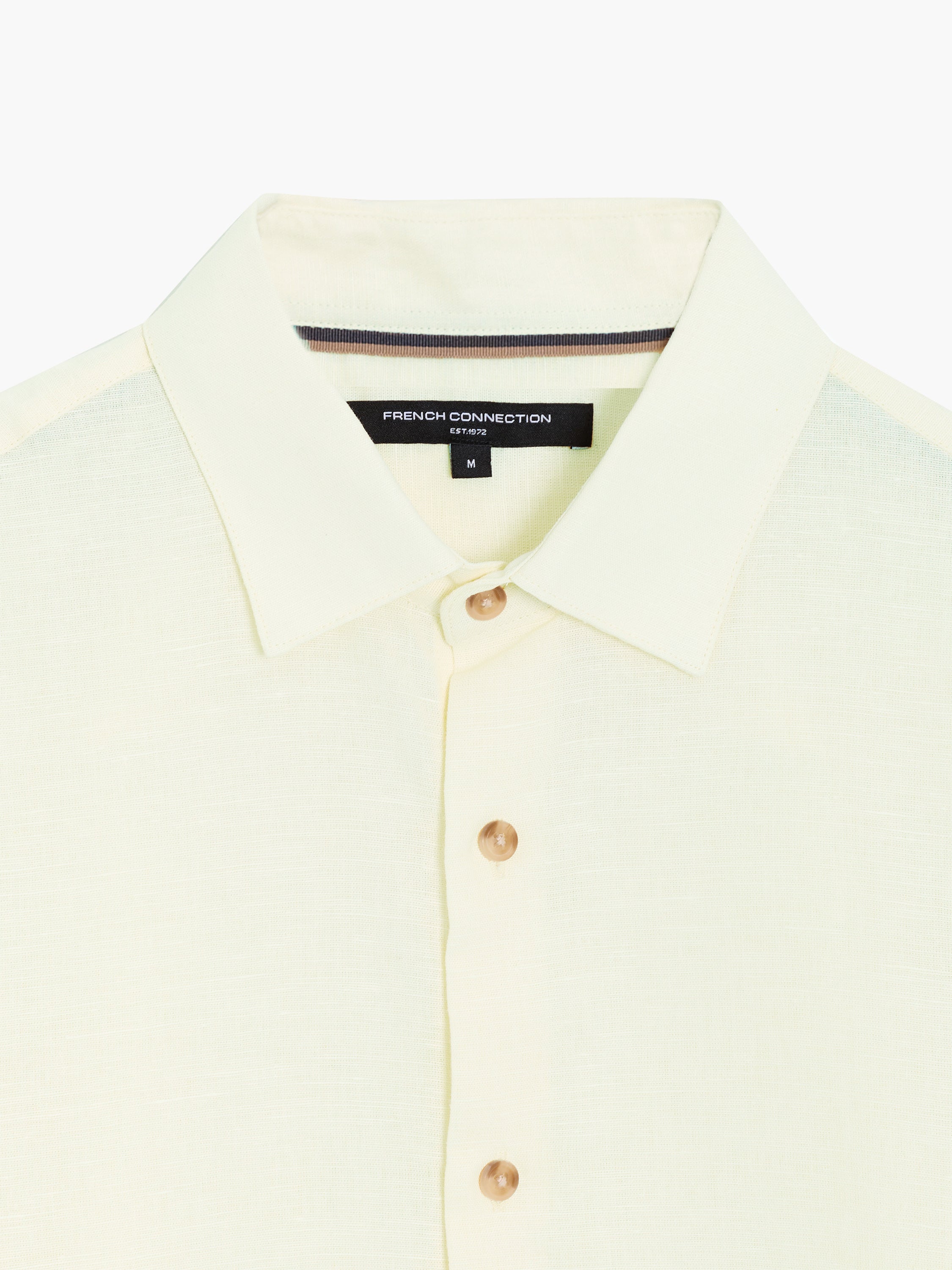 Linen Blend Long Sleeve Shirt