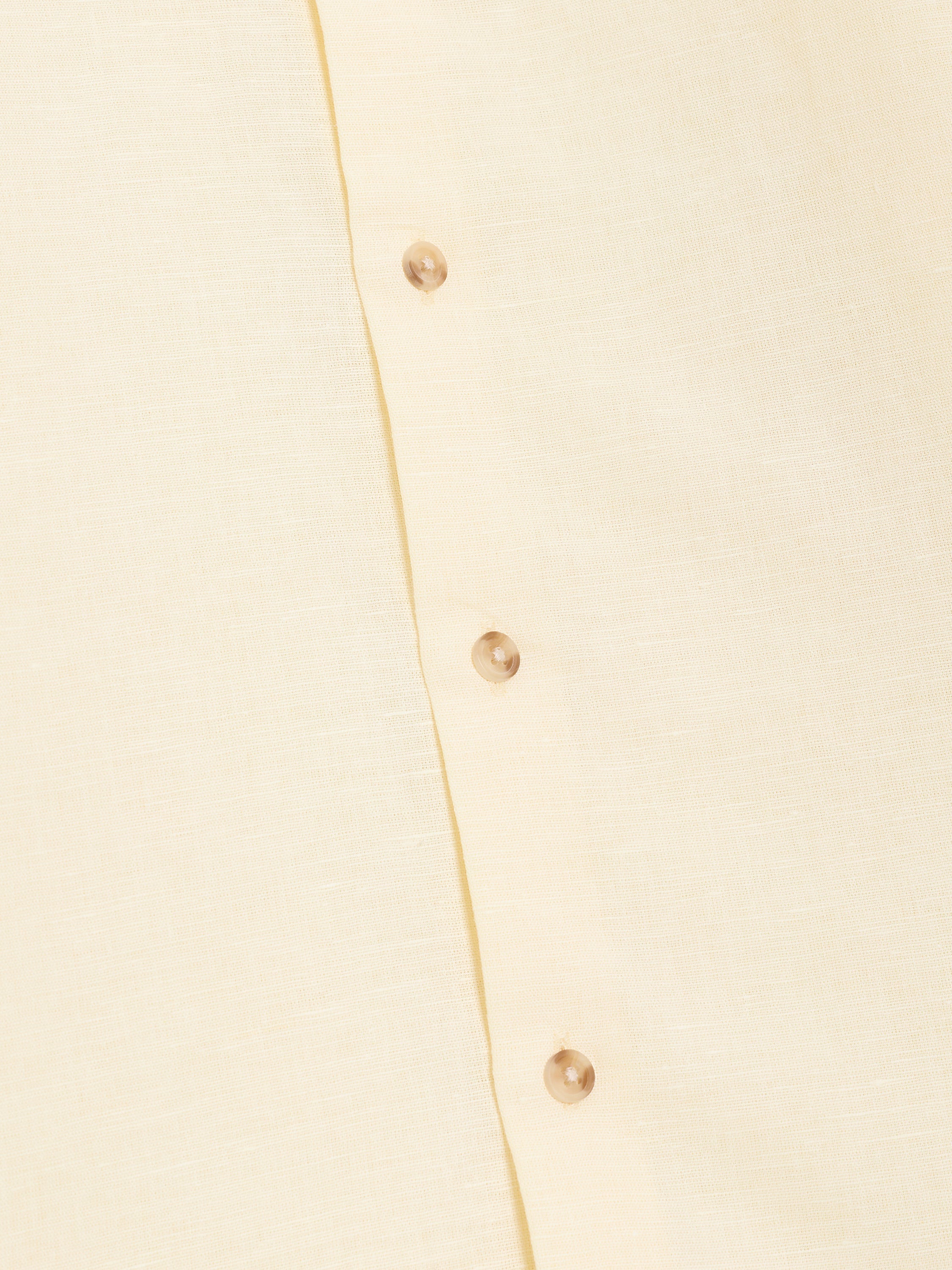 Linen Blend Long Sleeve Shirt