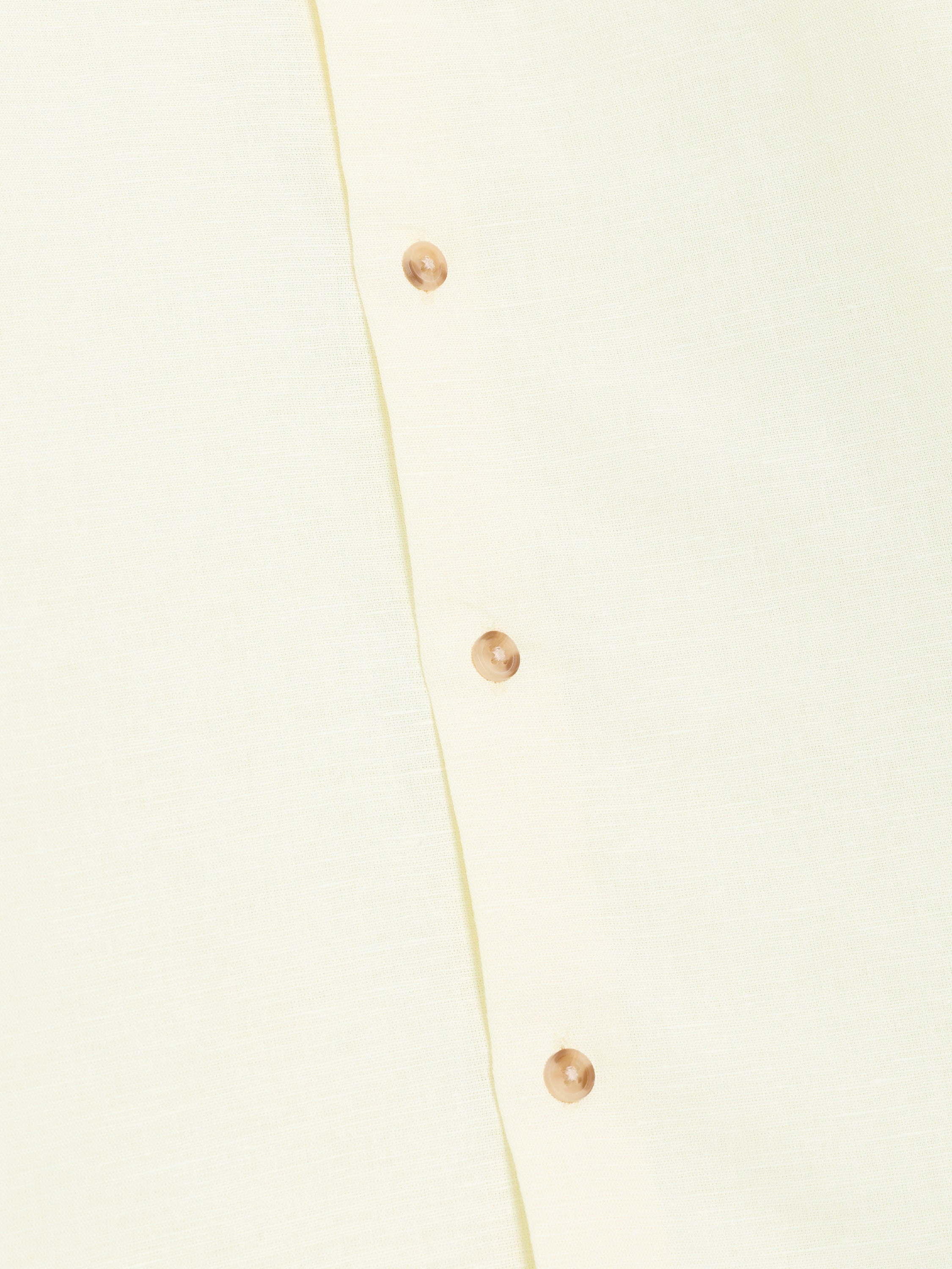Linen Blend Long Sleeve Shirt