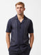 Border Chainstitch Revere Short Sleeve Shirt
