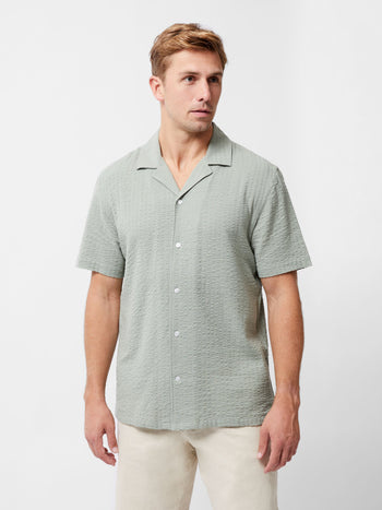 Seersucker Short Sleeve Shirt