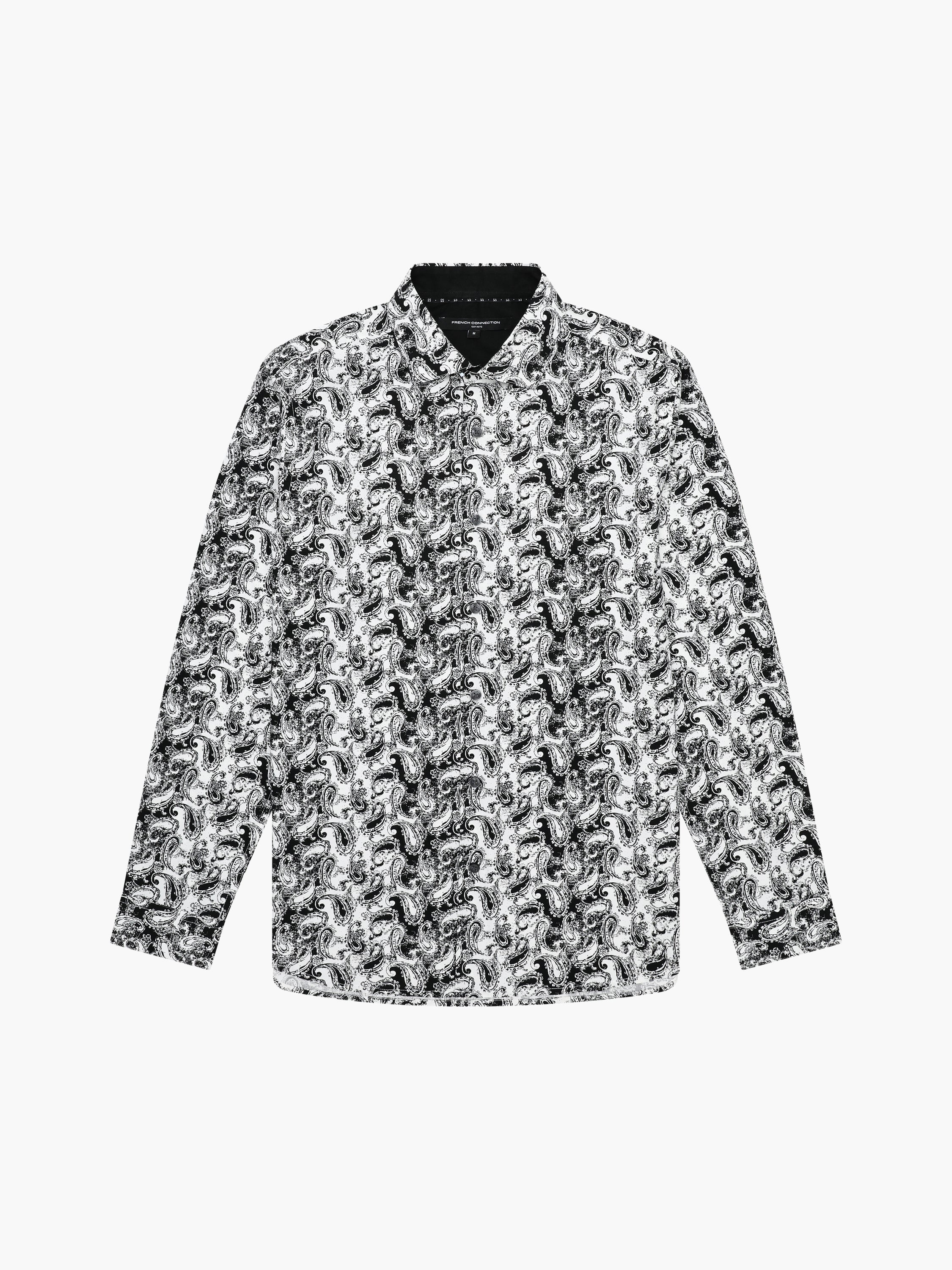 Paisley Print Long Sleeve Shirt