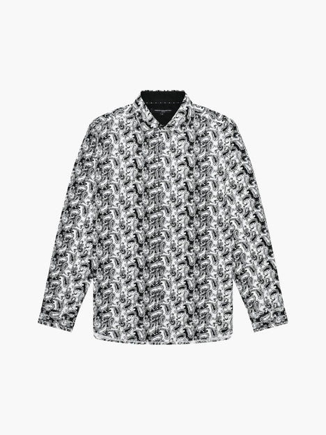Paisley Print Long Sleeve Shirt