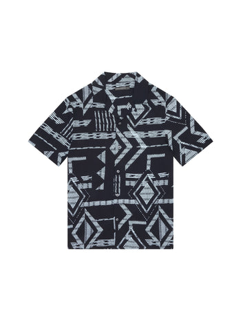Tribe Viscose Revere Short Sleeve Shirt