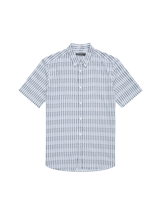 Horver Viscose Short Sleeve Oxford Shirt