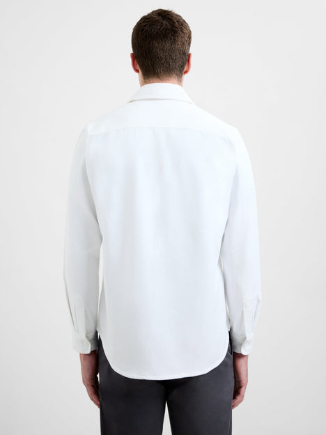 Viscose Blend Twill Long Sleeve Shirt
