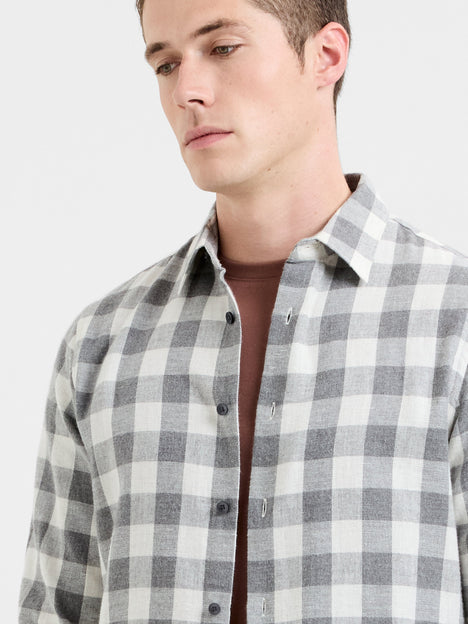 Long Sleeve Regular Fit Check Shirt