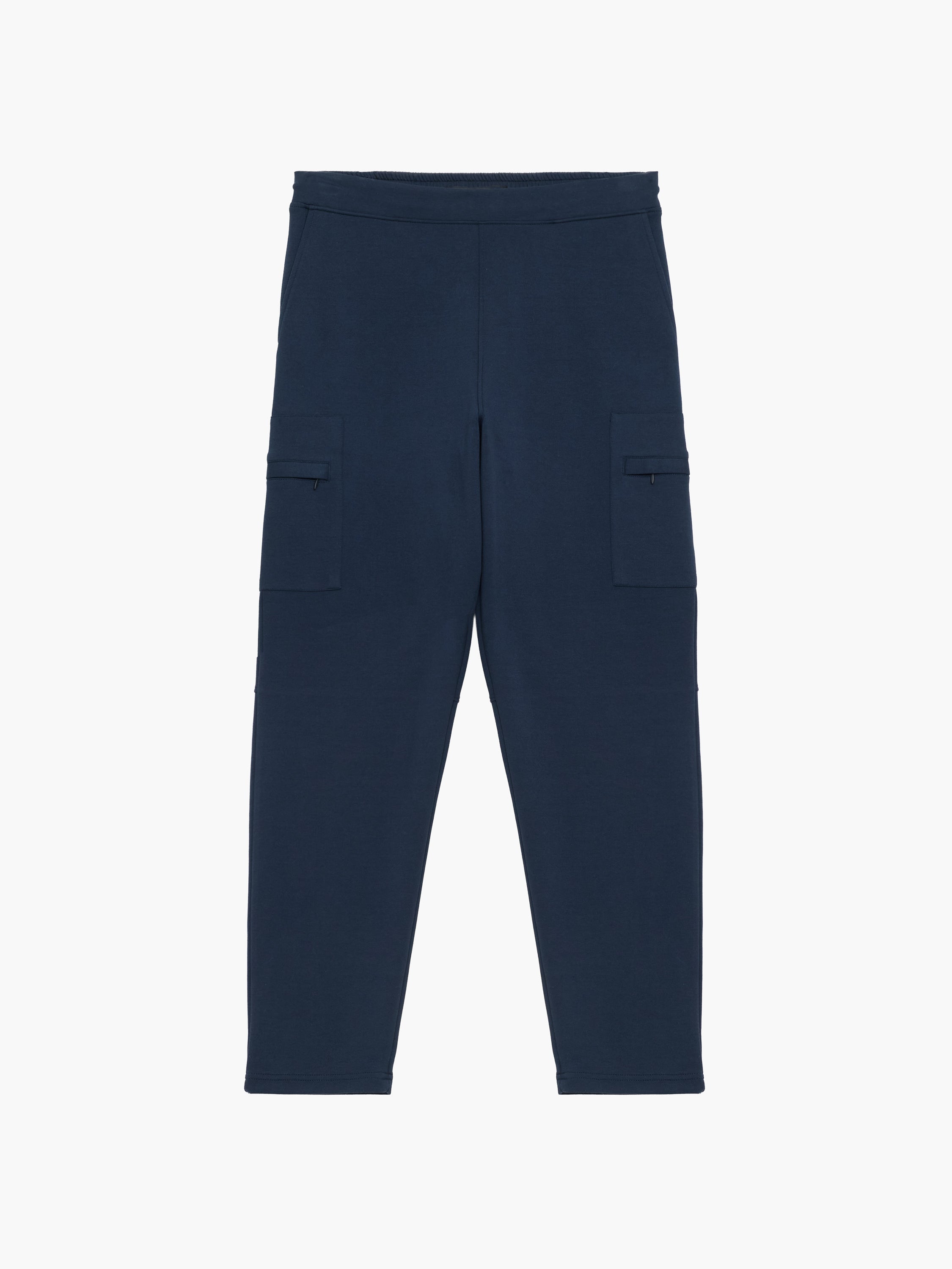Smart Navy Blue Drawstring Joggers