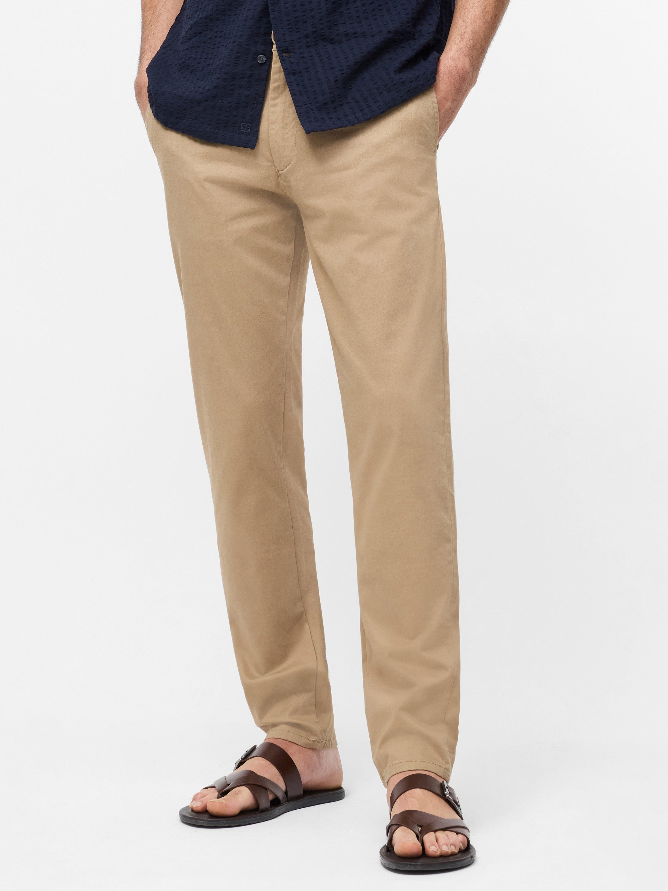 Cotton Stretch Chino 34 Inch Regular Fit