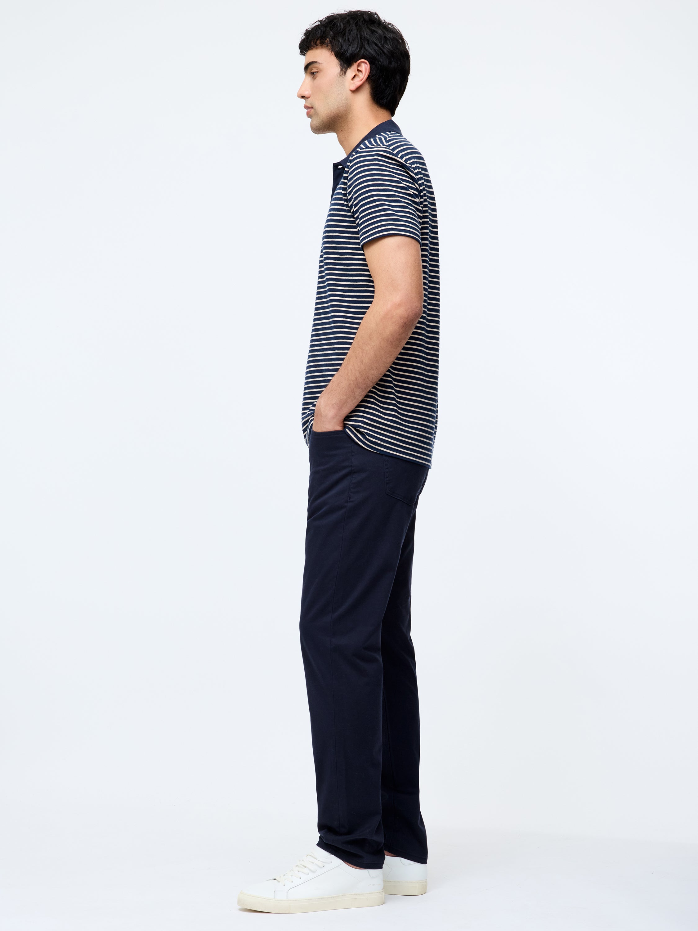 Cotton Stretch 5 Pocket 32 Inch Jeans
